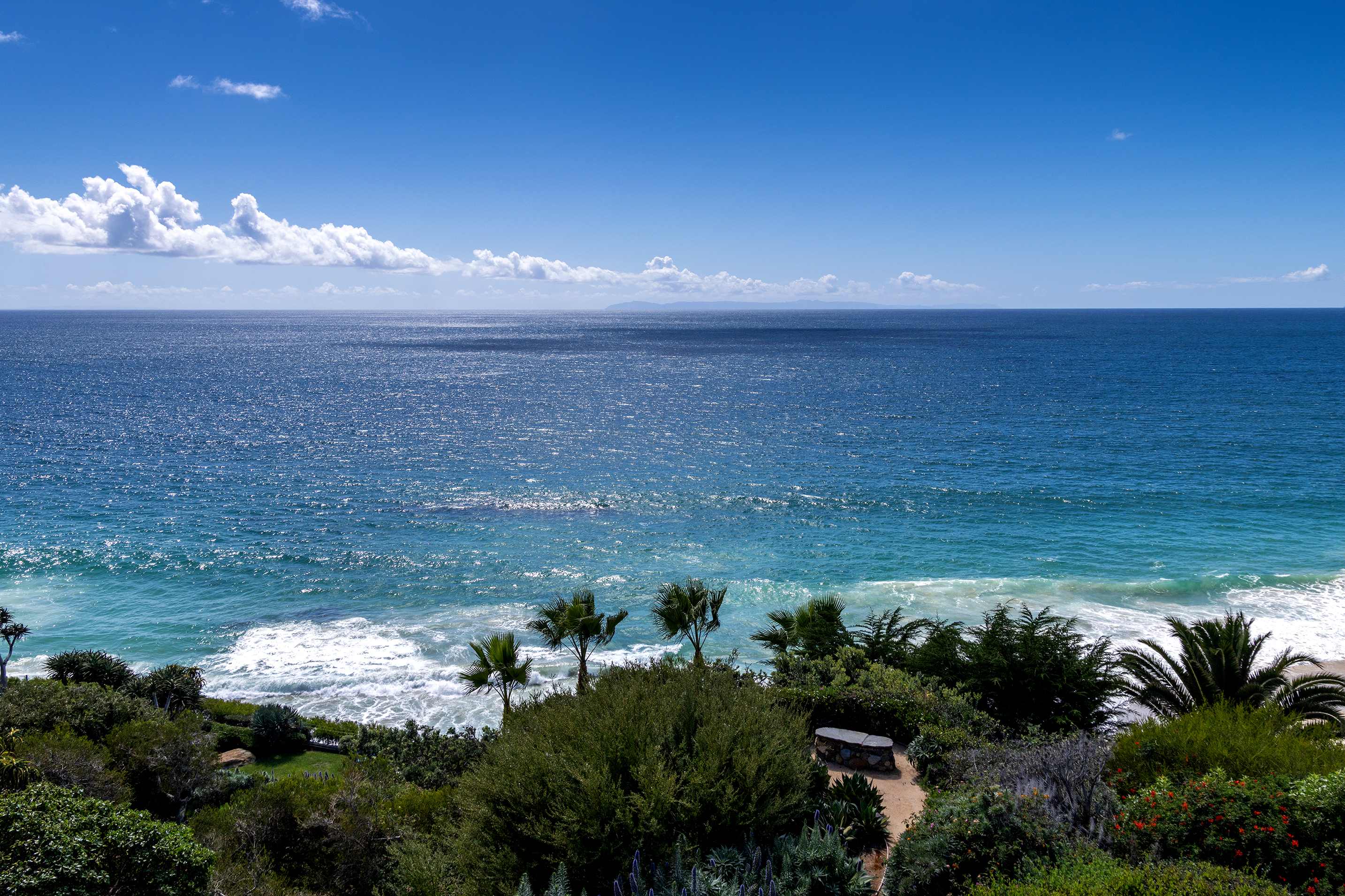 Pacific Ocean and Catalina Island